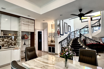 Three-Storey Bungalow in a Cul-De-Sac in Bayan Lepas.