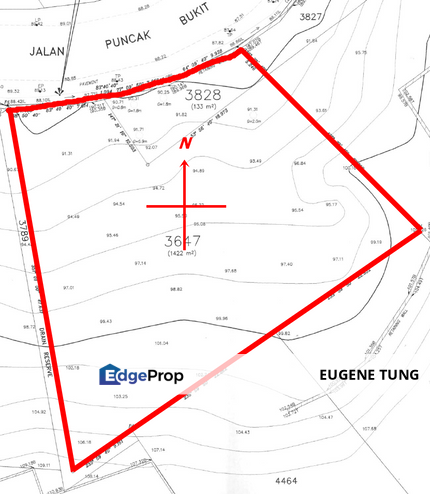 Seaview Bungalow Land on Pearl Hill, Tanjung Bungah, Penang, Tanjung Bungah