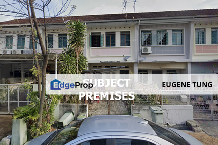 Double-Storey Terraced House on Jalan Khaw Sim Bee in George Town., Penang, Georgetown