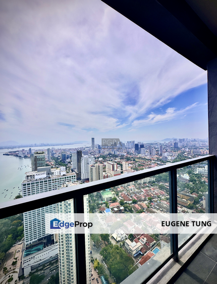 Marriott Residences, Georgetown, Penang, High Floor, Seaview unit with balcony Gurney Drive, Penang, Georgetown