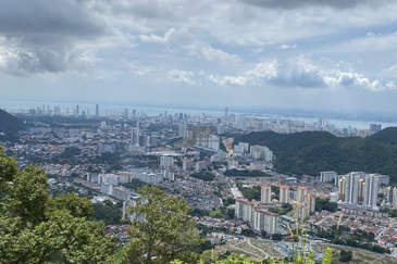 1.265 acres of Agriculture hill land with Sea View in Paya Terubong, Penang