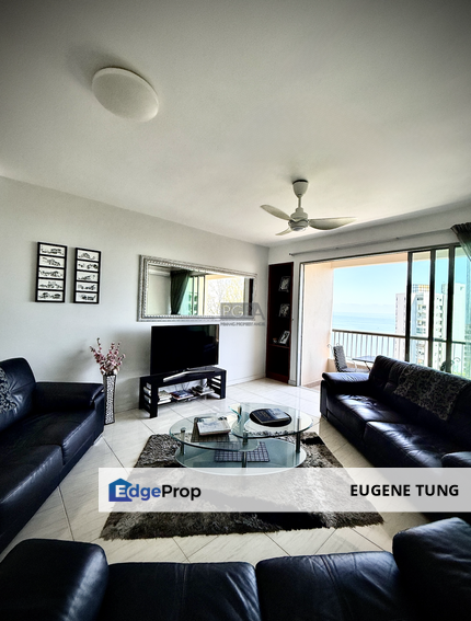 Elegant High-Floor Corner with Sea View unit at Miami Green, Batu Ferringhi, Penang, Batu Ferringhi