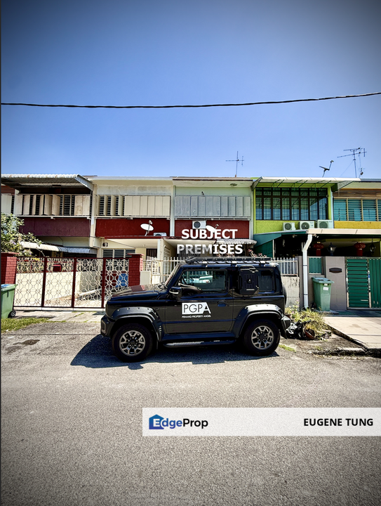 Double-Storey Terrace House in Taman Berjaya, Pulau Tikus, Penang, Pulau Tikus