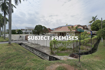 Prime Corner Bungalow on Codrington Avenue in Pulau Tikus.
