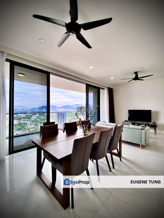 Setia V Residences, High Floor, Big Balcony, Seaview, Gurney Drive, Penang, Persiaran Gurney