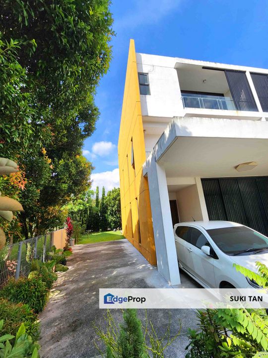 R【End Lot 】Perfect for Pets with Extra Land! Stunning End Lot Superlink REED 24x80 @ Lakefields, Sungai Besi, Kuala Lumpur, Sungai Besi