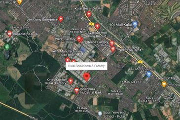 Kulai 1 & 1/2 Storey Detached Factory For  Sales