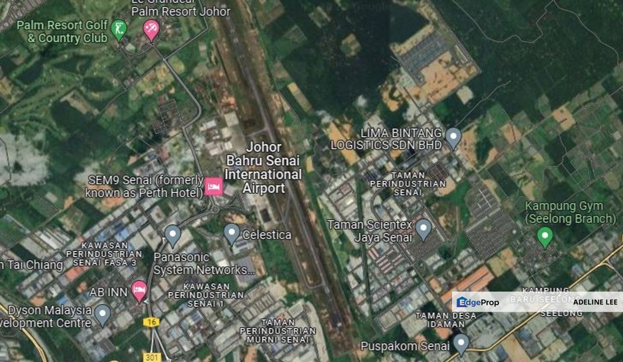 Senai Industrial Land For Sales, Johor, Senai