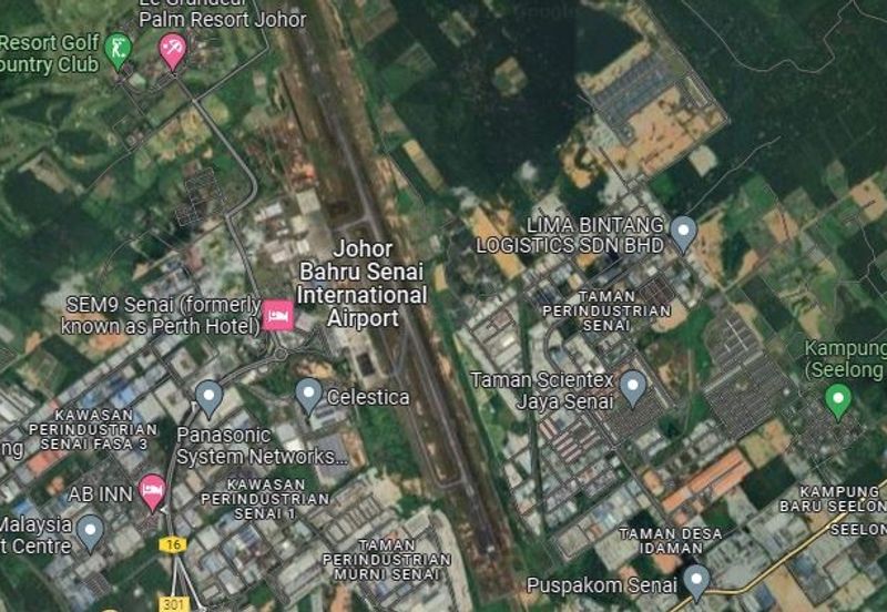 Senai Industrial Land For Sales