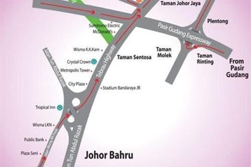 Johor Bahru , Johor	Commercial Land For Sale