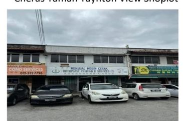 Taman Tayton View, Cheras, Kuala Lumpur 2 storey shoplot for rent