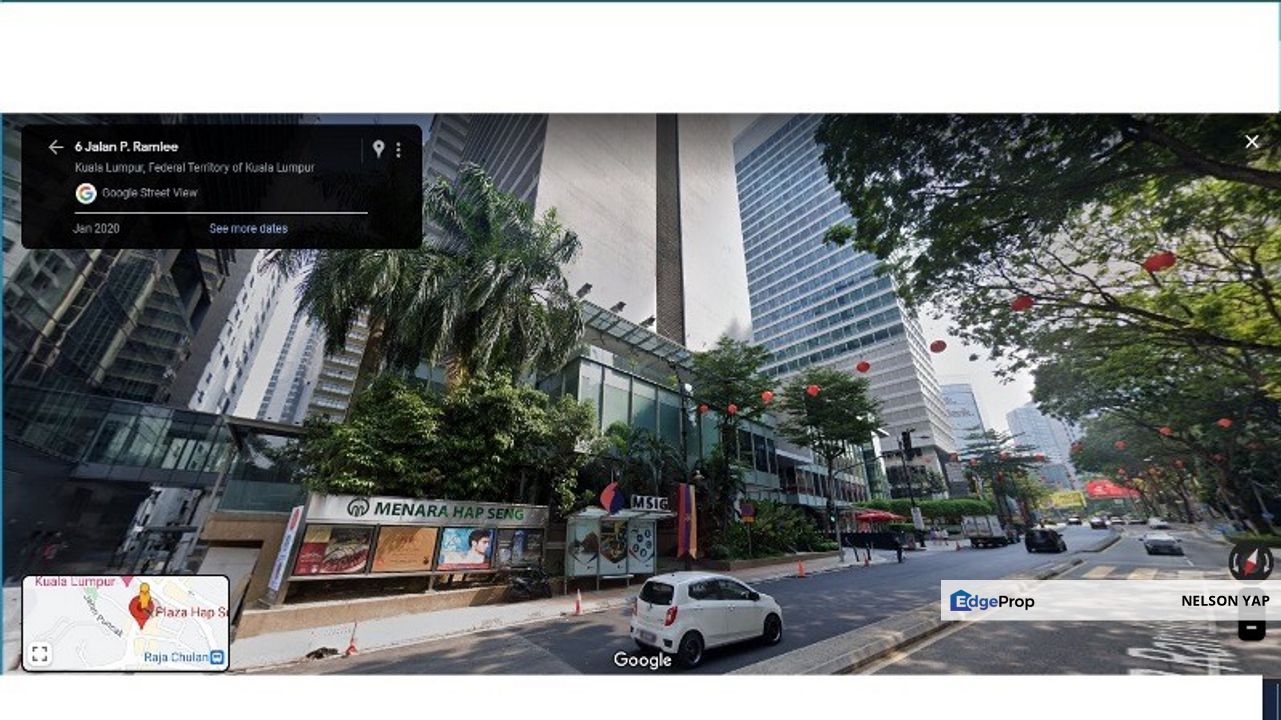 Menara Hap Seng @ KL City Centre office units for rent, Kuala Lumpur, KL City