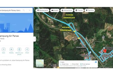 Kerling - Selangor - Daerah Hulu Selangor - 6.83 acres and 27.8 acres Freehold title industrial land for sale