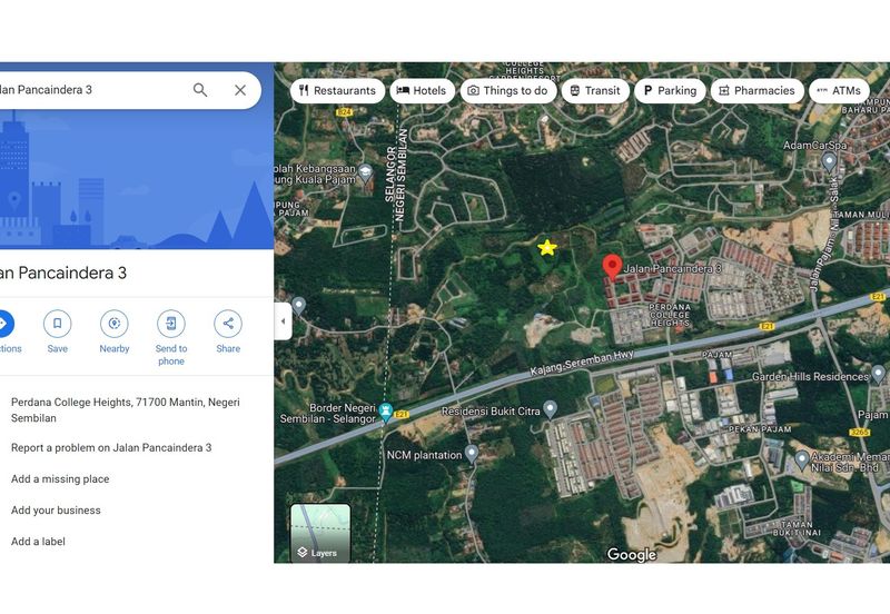 PERDANA COLLEGE HEIGHT