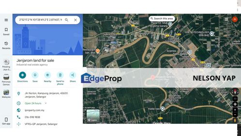 Jalan Norton, Jenjarom, Selangor - 4.47 acres agriculture zone industrial land for sale, Selangor, Jenjarom