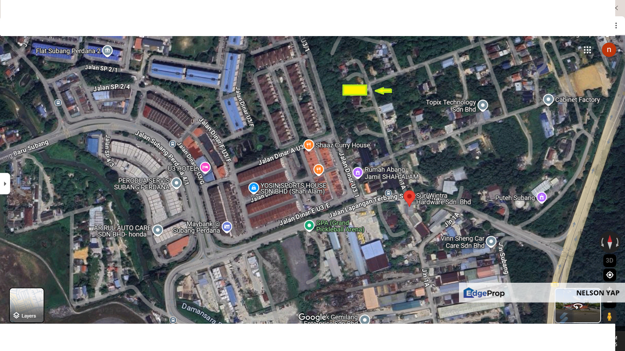 Shah Alam Seksyen U6 - Kampung Baru Subang commercial land for rent, Selangor, Shah Alam