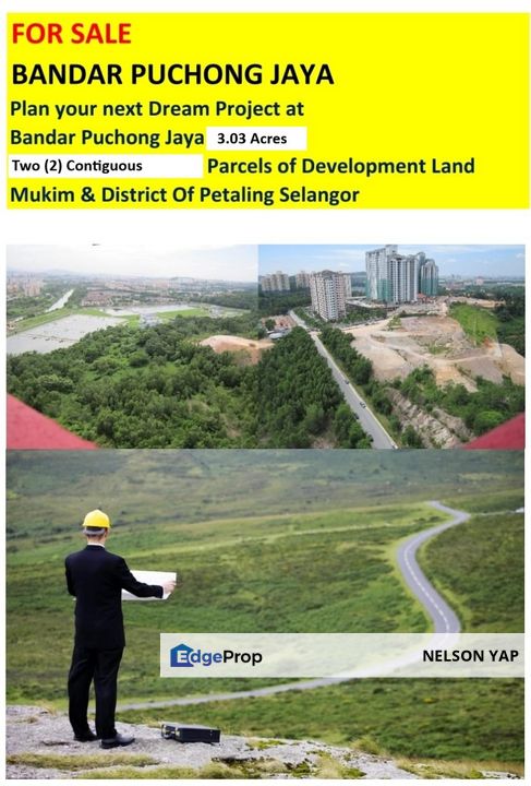 Puchong Jaya freehold residential land for sale, Selangor, Puchong