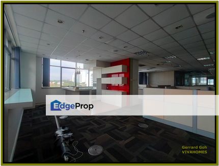 Renovated & Furnished, Column-Free Office Space, Petaling Jaya, Selangor, Mutiara Damansara