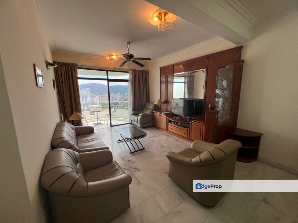 Sea View Condo with 3 balconies, Penang, Tanjung Bungah