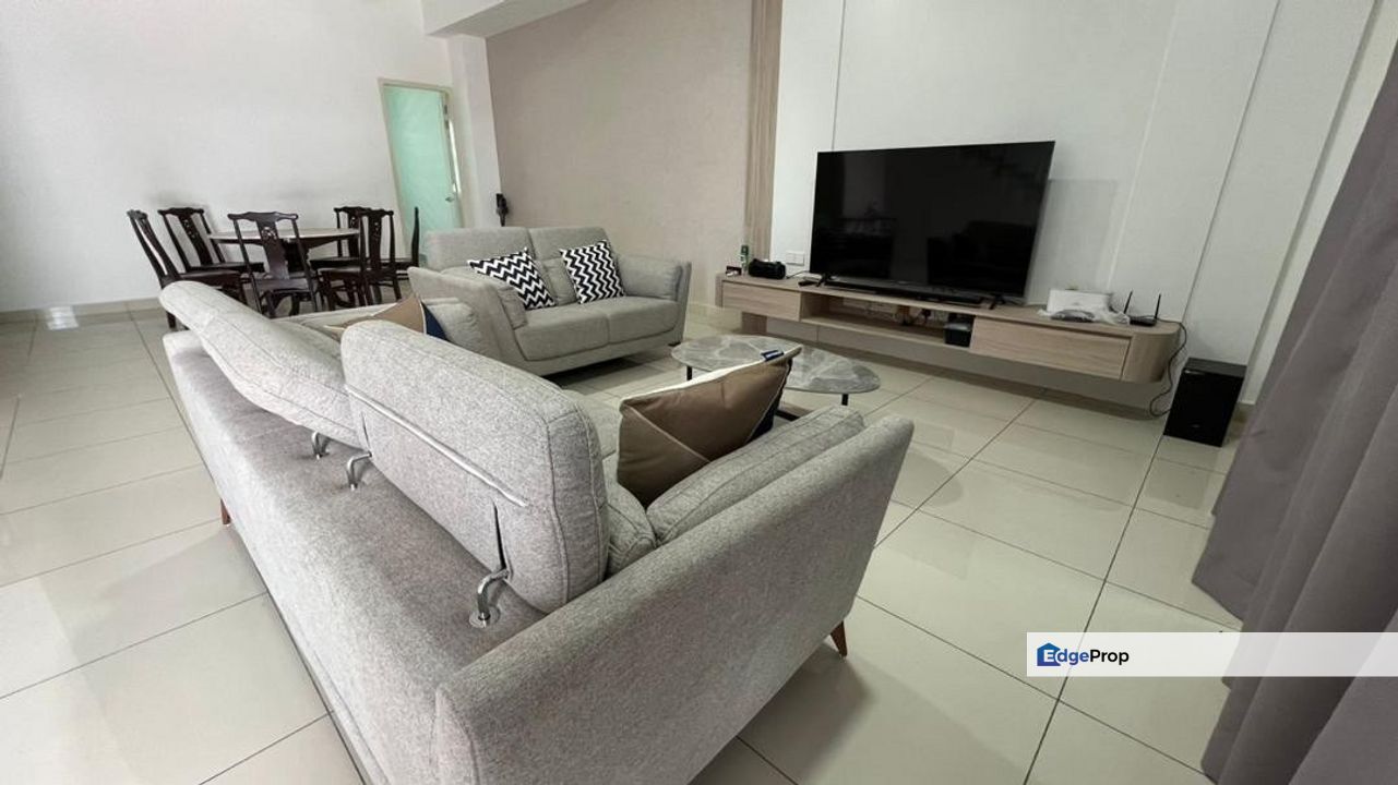 Fully Furrnished Eco Horizon close to Guard post and Lake, Penang, Batu Kawan