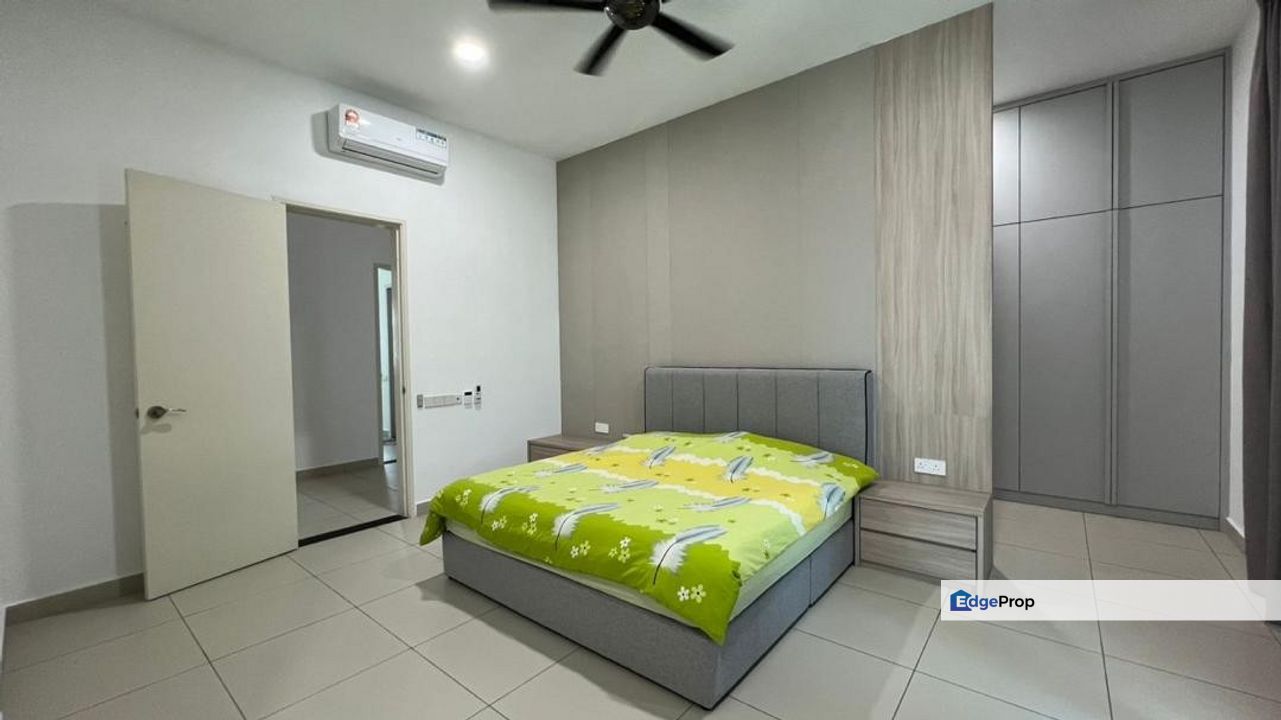 Fully Furrnished Eco Horizon close to Guard post and Lake, Penang, Batu Kawan