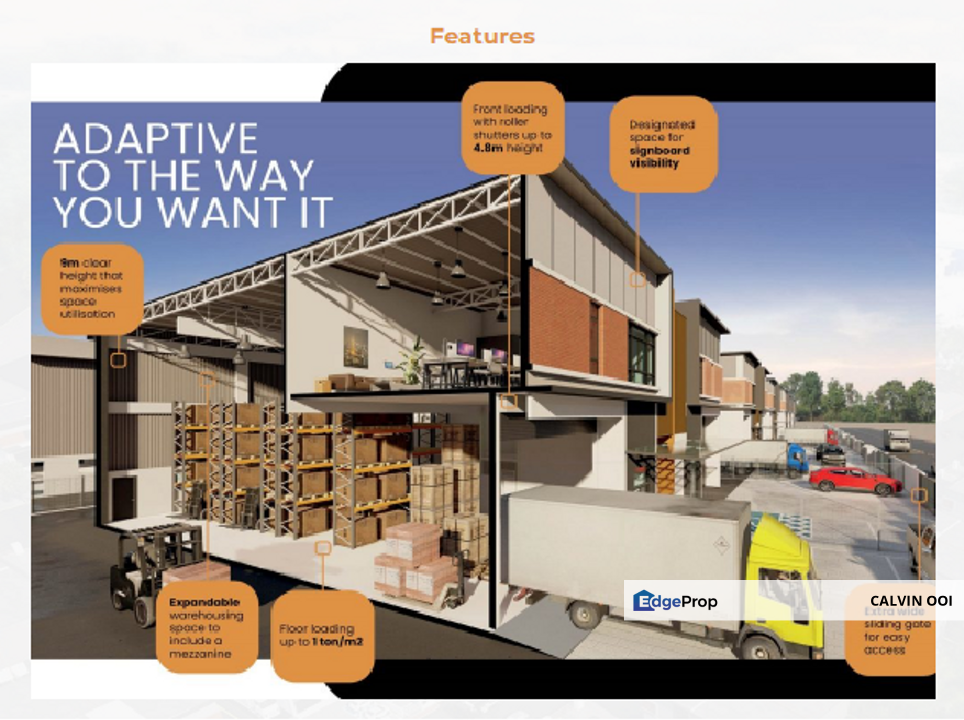 Bukit Minyak New Semi D Factory Ready For Rent , Penang, Simpang Ampat