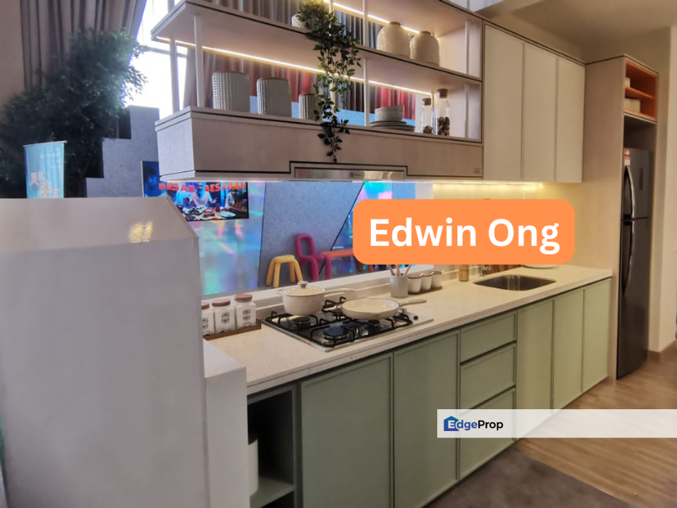 (Ceria) 1000 sqft unit with Partial Furnishings Available, Penang, Seberang Perai