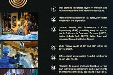 Converted Industry Land Facing Mainroad Of Kulim Industry