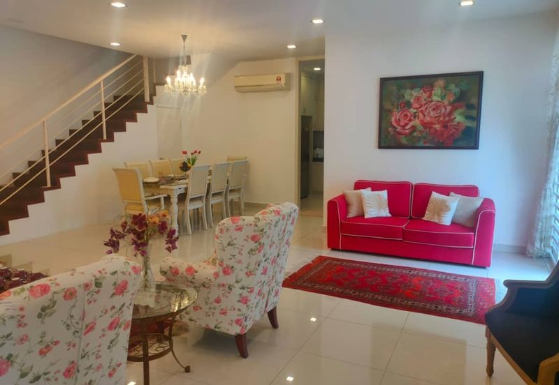 Fully Renovated /Furnished 3 Storey Corner @ Casa Lagenda Mutiara, Tanjung Bungah (Worth buy for retired home)