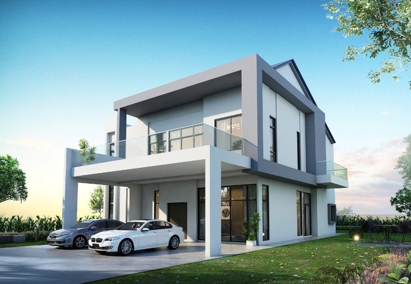 Gated and Guarded Spacious 2 storey Bungalow House  For Sale @ Bukit Mertajam