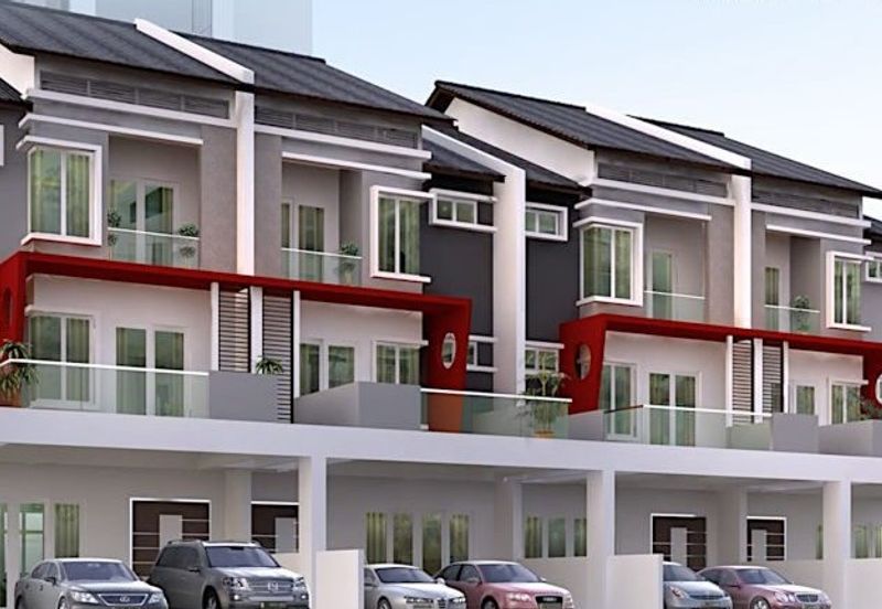 Worth Buy Brand new gated/guarded 3 Storey Corner House @ Raja Uda, near schools,banks,hawker foods center. 