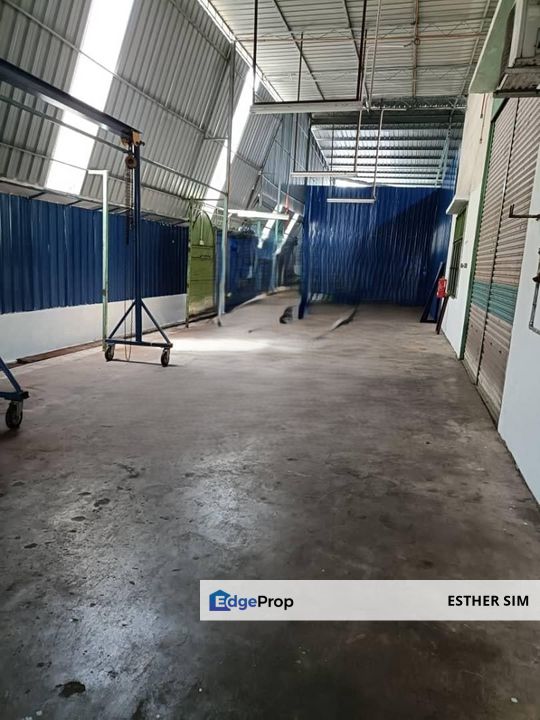 Semi-Detached Factory For Sale in Bukit Minyak, Permatang Tinggi, Penang, Bukit Minyak
