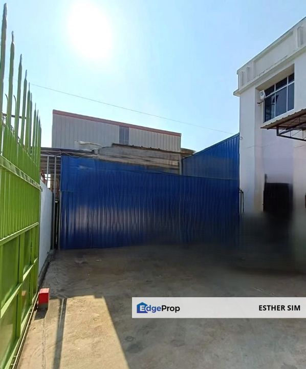 Semi-Detached Factory For Sale in Bukit Minyak, Permatang Tinggi, Penang, Bukit Minyak