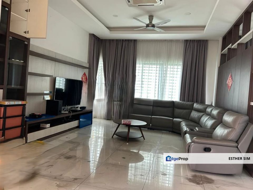 Exclusive Freehold 3-Storey Bungalow | Fully Furnished | Gated & Guarded | Taman Naluri Emas (Primero Garden), Penang, Seberang Jaya