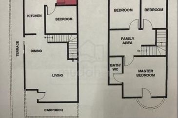 Setiawangsa End Lot Double Storey Terrace House For Sales  RM 1,500,000