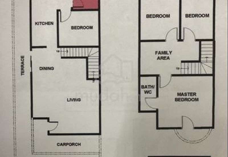 Setiawangsa End Lot Double Storey Terrace House For Sales  RM 1,500,000
