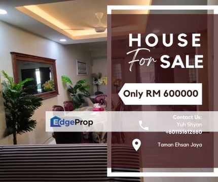 Taman Ehsan Jaya DOUBLE STOREY[22x70] RENO Jb , Johor, Johor Bahru