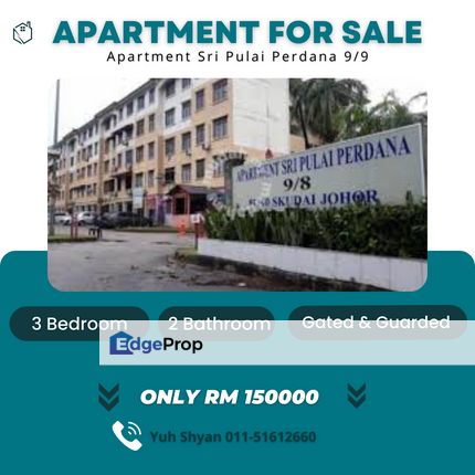 Tmn Sri Pulai Perdana,CONDO[14x53.57] Gated&Guard , Johor, Skudai