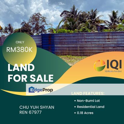 Kangkar Pulai  RESIDENTIAL LAND Jb〖0.18acre〗N-Bumi, Kuala Lumpur, Skudai