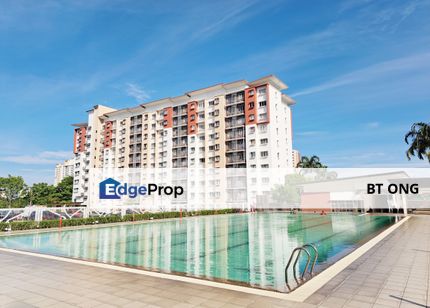 Well Kept, 3r2b, 2 Car Park - Seri Jati Apartment @ Setia Alam, Selangor, Setia Alam/Alam Nusantara