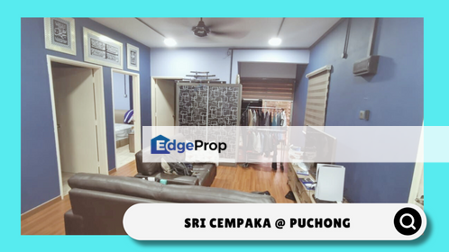 Partial Furnished 3b2b for SALE at Sri Cempaka @ Bandar Puchong Jaya, Selangor, Puchong