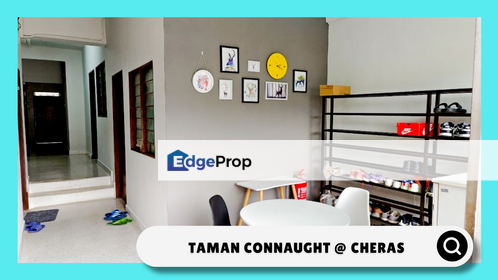 High Rental Yield !! Full Furnished 2 storey for SALE at Taman Connaught @ Cheras, Kuala Lumpur, Cheras