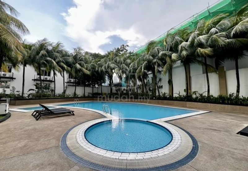 Solaris Dutamas Anggun Puri Condominium Freehold Renovated Facing KLCC View RM 680,000