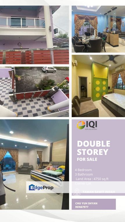 Taman Sawit Indah SEMI-D Jb〖50X95〗G&G RENO, Johor, Kulai