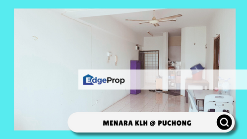 Strategic location !! 3b2b for SALE at Menara KLH @ Puchong Jaya, Selangor, Puchong