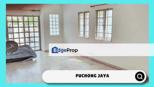 End Lot, Double storey house for SALE at Puchong Jaya, near IOI, Selangor, Puchong