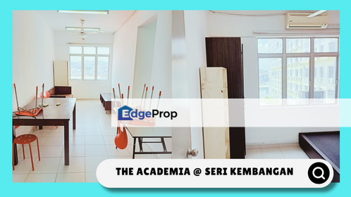 Walk to MRT, 3b2b for SALE at The Academia @ Seri Kembangan, Selangor, Seri Kembangan