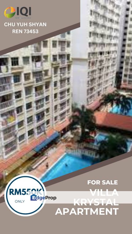 Villa Krystal Apartment CONDO Jb〖15x60〗G&G RENO, Johor, Skudai