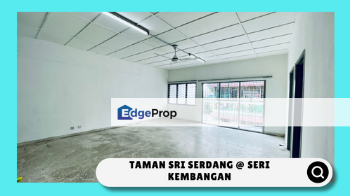 Near Mrt, Corner Unit 4b2b for SALE at Sri Serdang @ Seri Kembangan, Selangor, Seri Kembangan