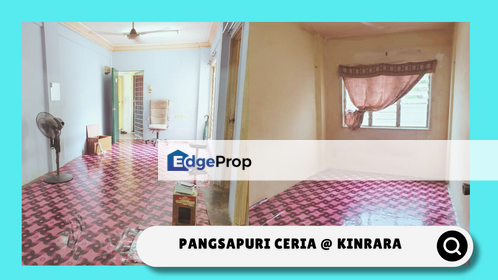 Low Floor, 3b2b for SALE at Pangsapuri Ceria @ Kinrara, Selangor, Bandar Kinrara Puchong